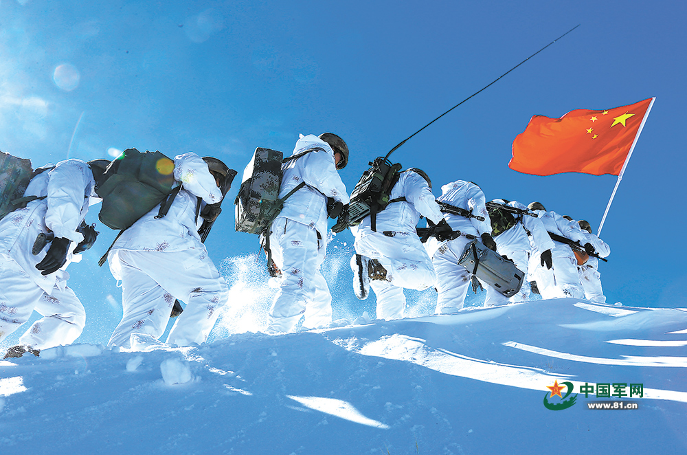 新春走基层丨-22℃的阿里,跟随边防官兵踏上冰雪巡逻路