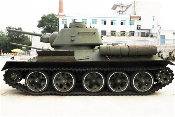 志愿军使用的苏式T34坦克