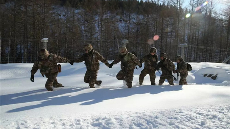 新春走军营丨雪域边关，深山里的“鸭绿江畔第一哨”