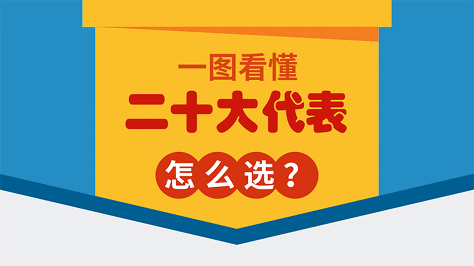 一图看懂丨二十大代表怎么选？