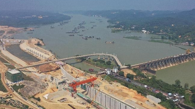 江河奔腾看中国丨西江黄金水道将再添一座3000吨级船闸