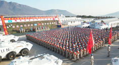 中国第9批赴南苏丹（朱巴）维和步兵营誓师出征