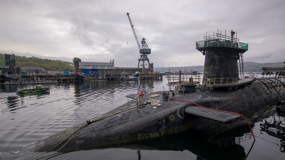 英国核潜艇基地1名军人因不明原因死亡