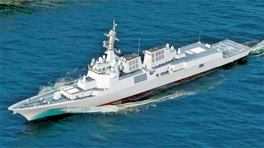 韩国海军最新宙斯盾驱逐舰即将下水