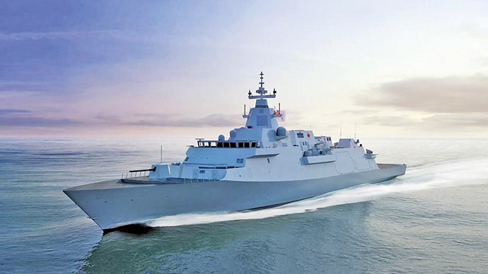 英国海军续订新型护卫舰