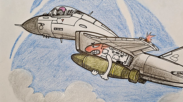 武器挂架让战机发射导弹“如身使臂”