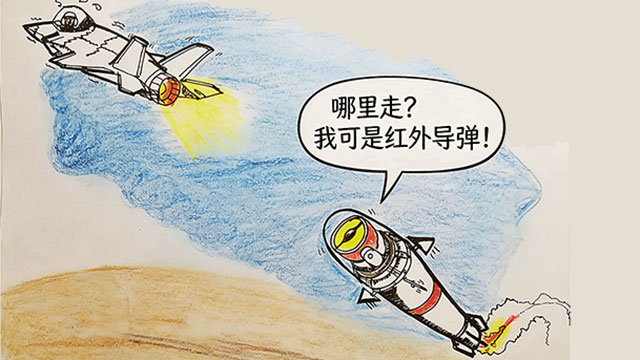 战机的近距克星：红外导弹
