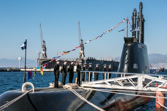 组图：希腊海军老式209潜艇升级AIP【6】