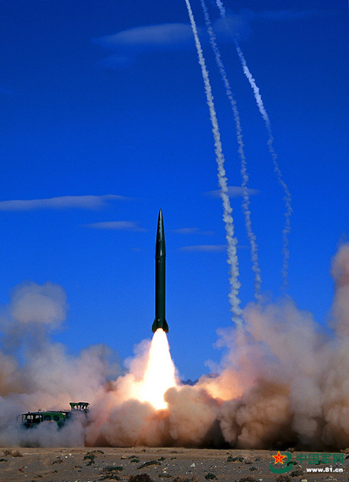 揭秘台海危机时战略导弹部队试射几枚导弹?