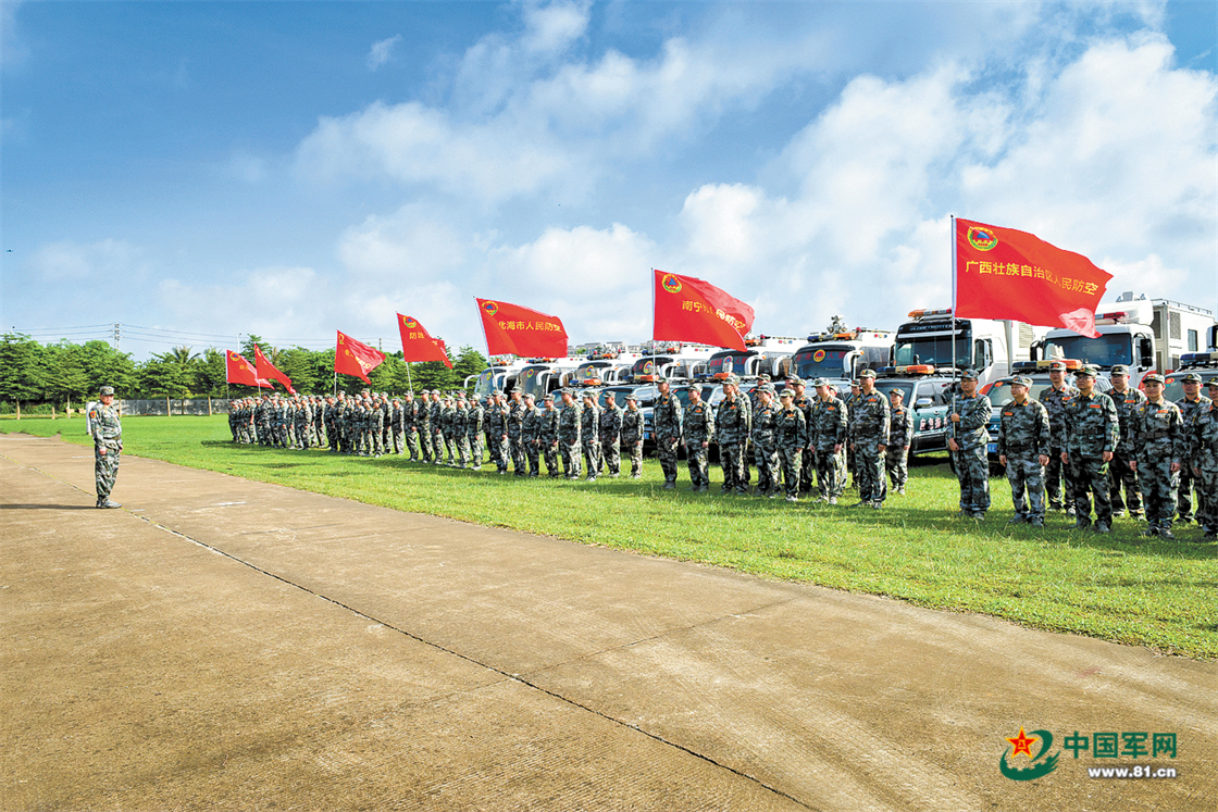 走出自身“一亩三分地”——环北部湾城市人防跨区支援拉练侧记