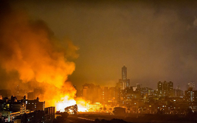 高雄爆炸事故已致20人罹难270人受伤