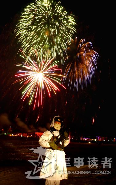 基层摄影家魏建顺作品《北极边疆有群火热的兵》