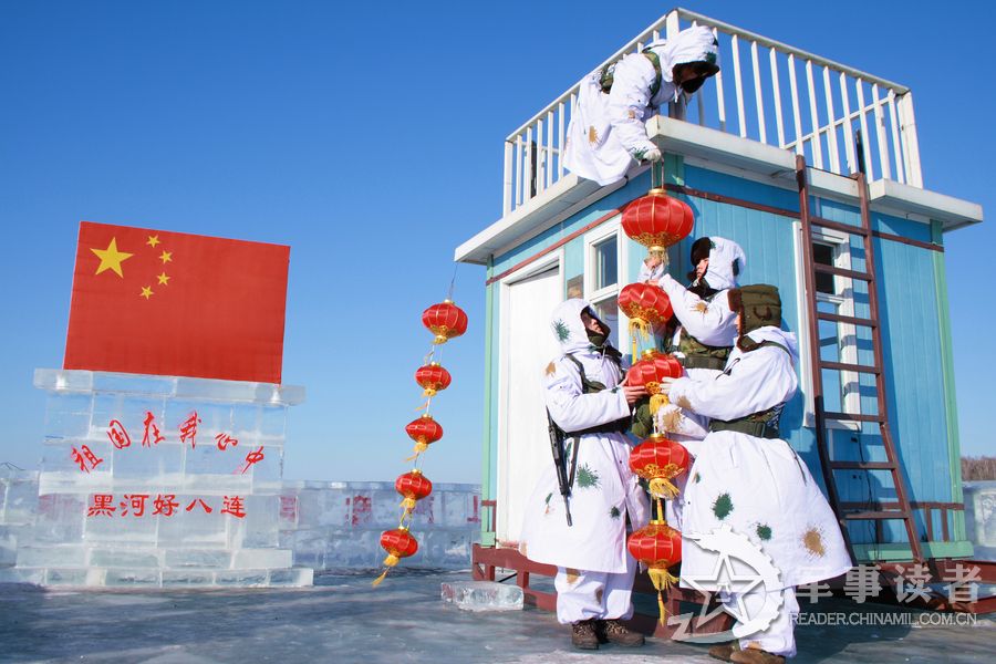 魏建顺作品之《北疆的光线照耀北疆的兵》