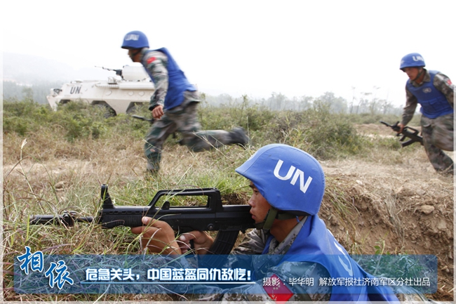 大国风范!中国蓝盔大片放送