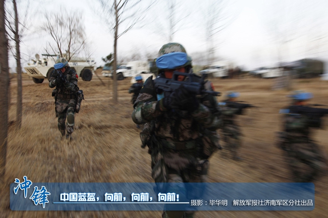 大国风范!中国蓝盔大片放送