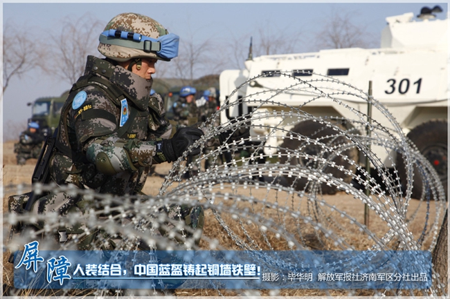 大国风范!中国蓝盔大片放送