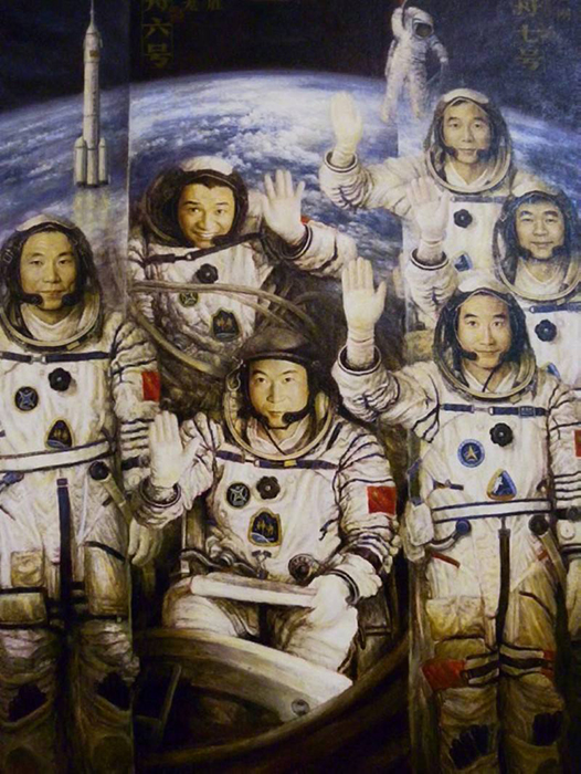 这些"幕后英雄"有一个共同的身份:中国航天员