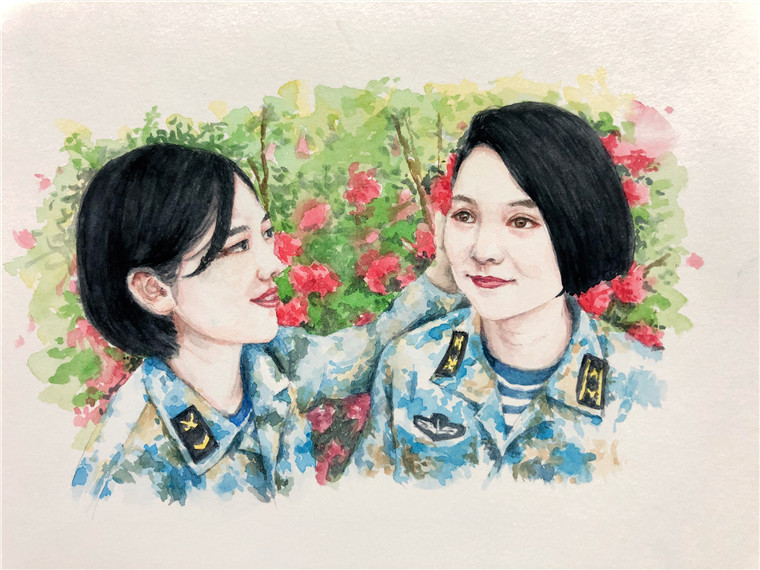 终于等到了,海军女兵版《最美的期待》