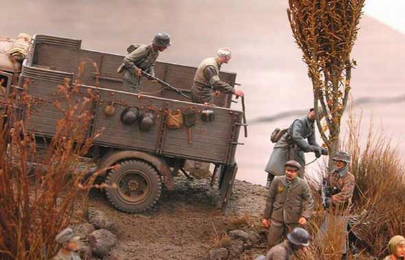 登峰造极的战争场面模型