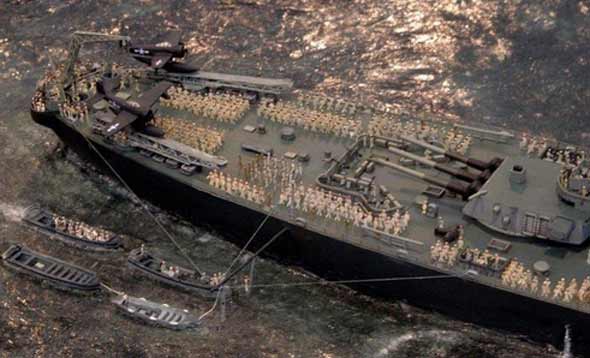 登峰造极的战争场面模型