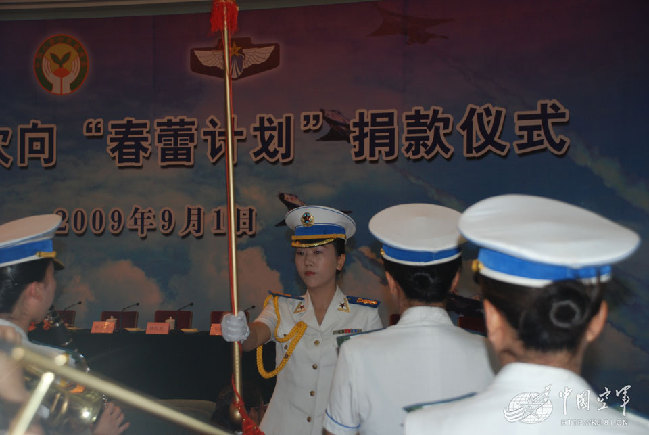 2009年，女子业余军乐队参加人民大礼堂演出任务。