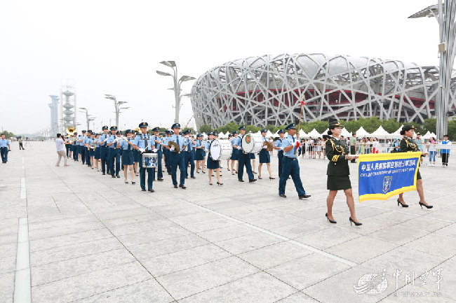2014年“和平号角”上合组织军乐节。