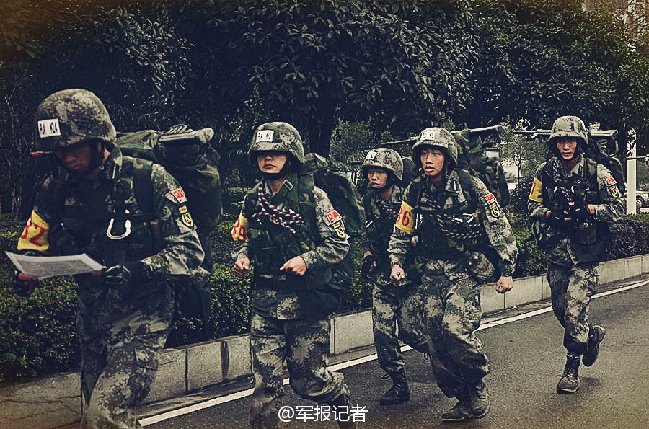 高清：军校“跑男”，活力十足！【5】