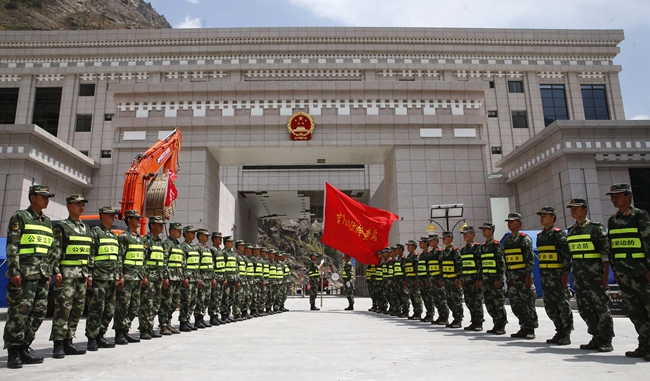 留守吉隆口岸“孤岛”的21名血性“国门卫士”