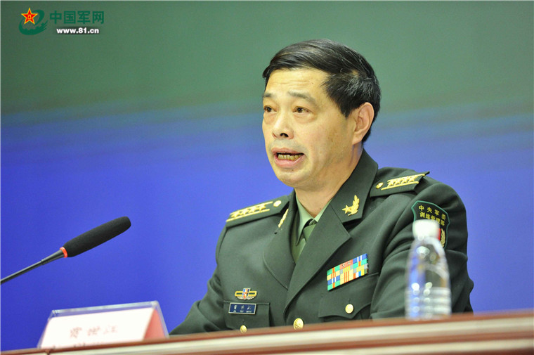 第七届世界军人运动会执委会副主任兼秘书长,军方发言人贾世江大校 李
