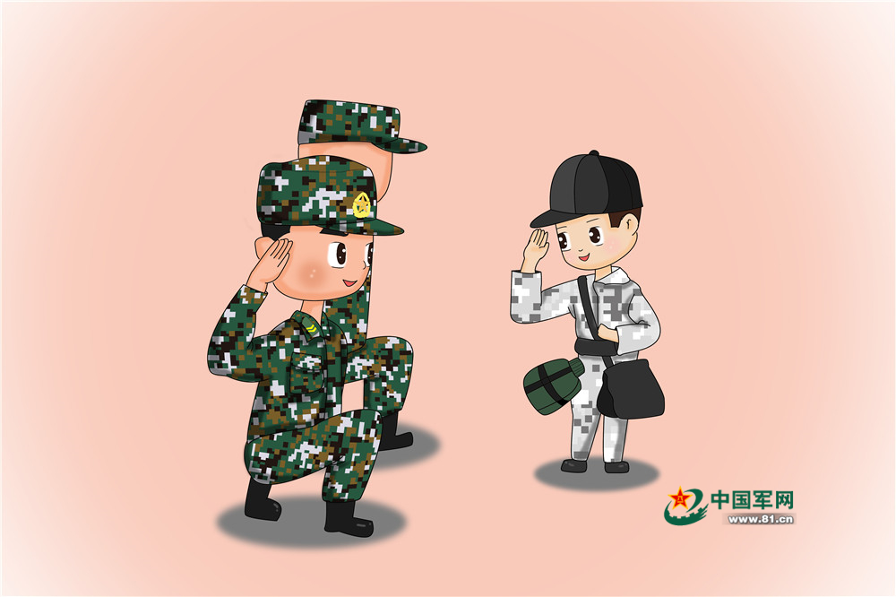 漫画丨一个军娃的自述:要当像爸爸一样的好兵 - 中国