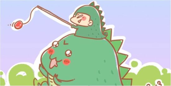 【每个月总有那么三十几天想要欺负小恐龙！】