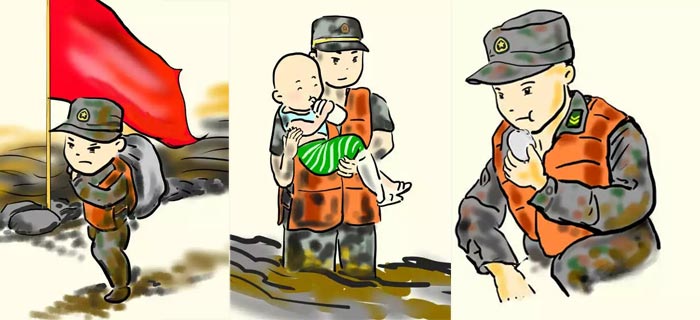 送你抗洪官兵微信头像,一起为前线的他们加油