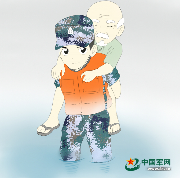 萌漫|军人生来如此 - 中国军网