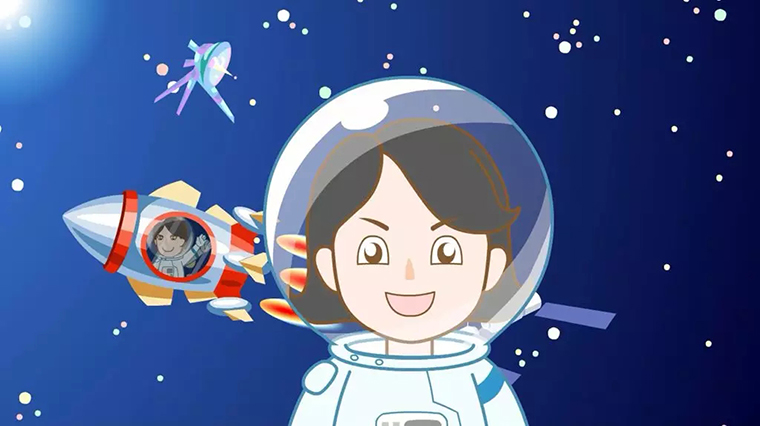 中国航天员动画短片发布:太空英雄报考指南