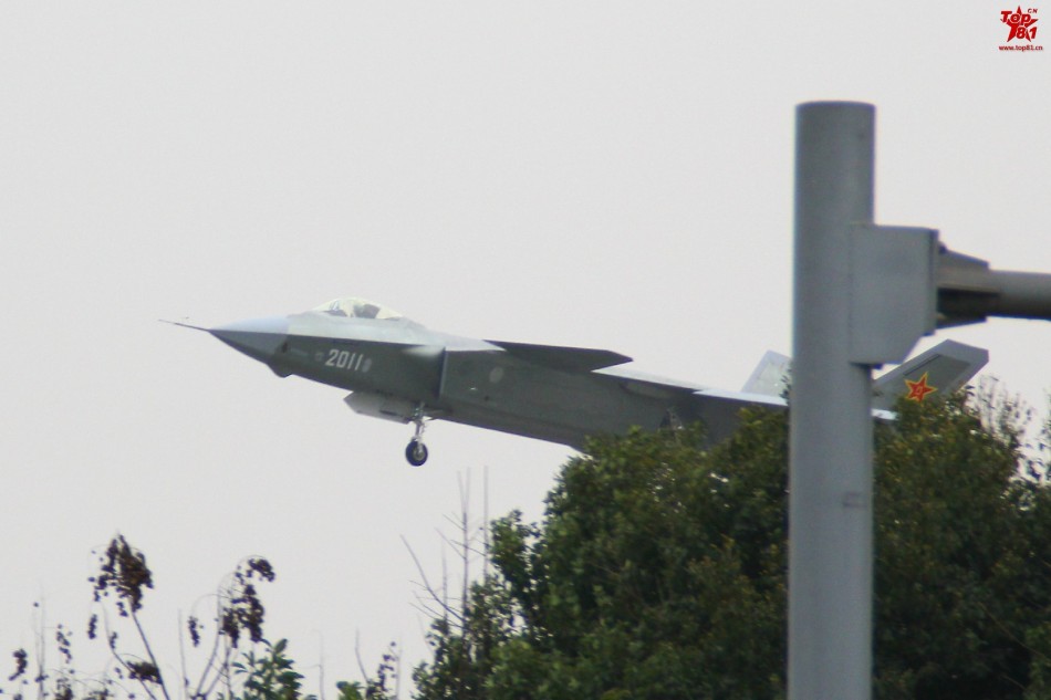 2011号歼20试飞