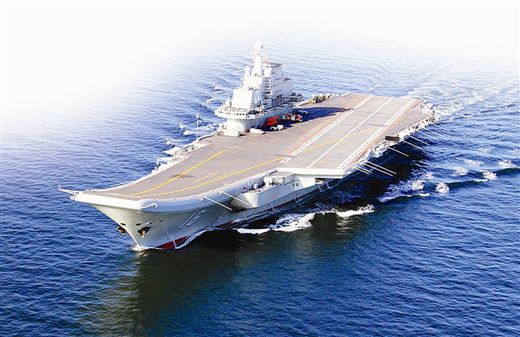 我航母配四代机后战力提升 将发展电磁弹射器