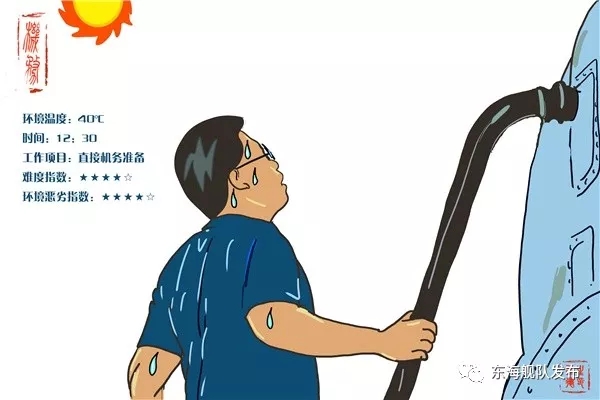 航空机务兵的温度,看完这些手绘漫画你就懂了