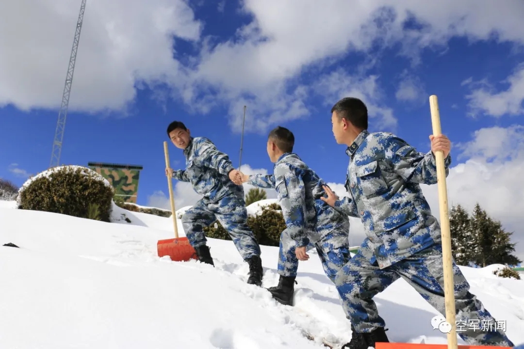 海拔3875米,这群雷达兵"以雪为令"
