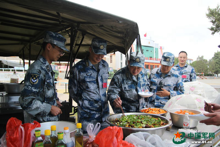 南部战区空军雷达某旅司务长集训对准实战方向