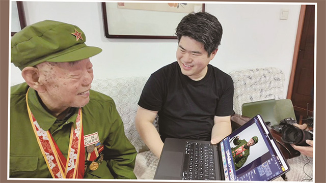 95后摄影师韩佳龙和他的志愿者团队用镜头记录，让老兵记忆在光影中流传
