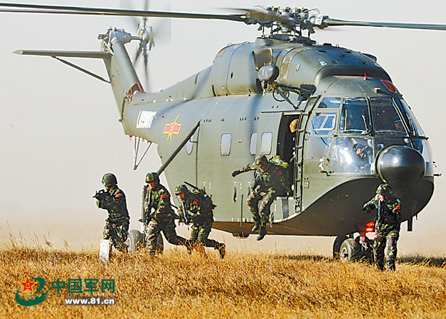 沈阳军区大规模演习 蓝军 诱导 红军 演练