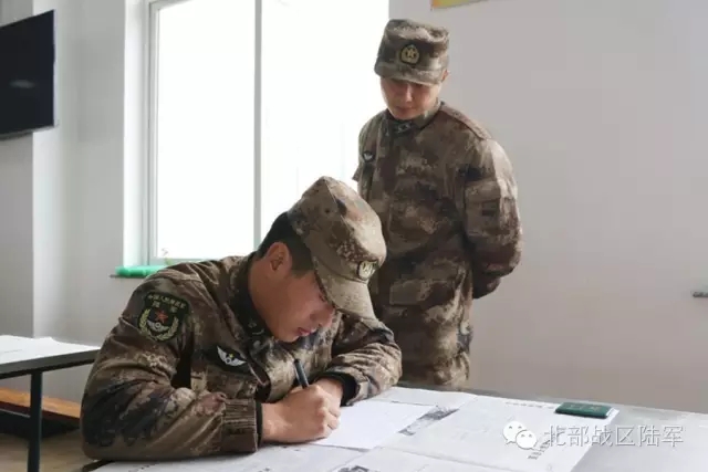 考出一身猛汗!看第40集团军某旅士官选取考核