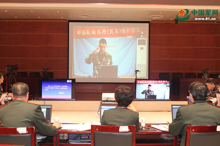 多次尝试后,他们终于让维和战友赶上了评选资