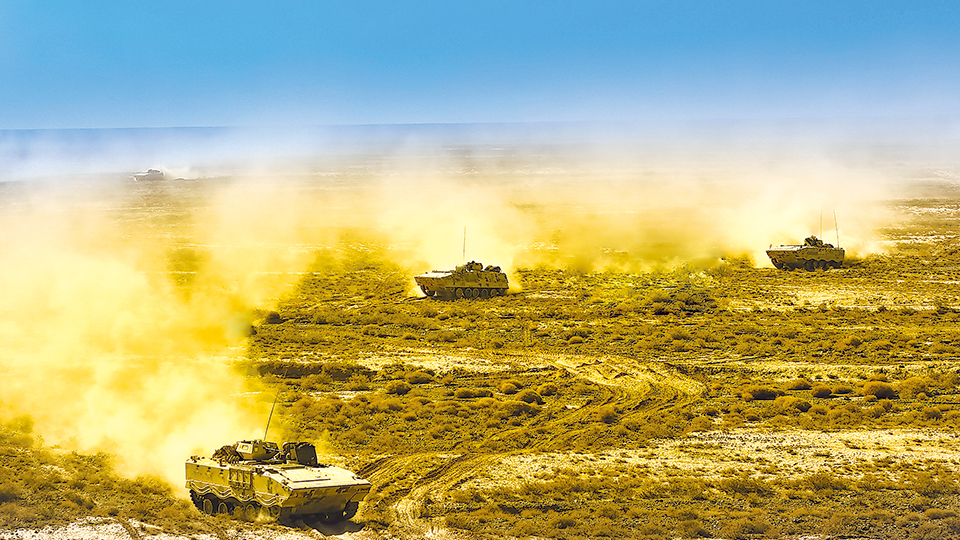 “换”醒战斗力丨铁甲疾驰