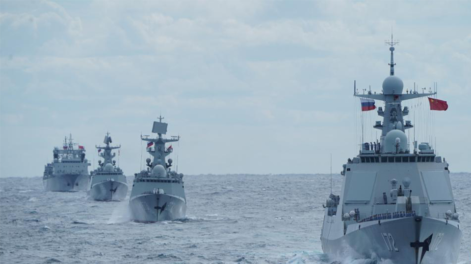 中俄“海上联合-2021”军事演习和中俄首次海上联合巡航精彩回眸