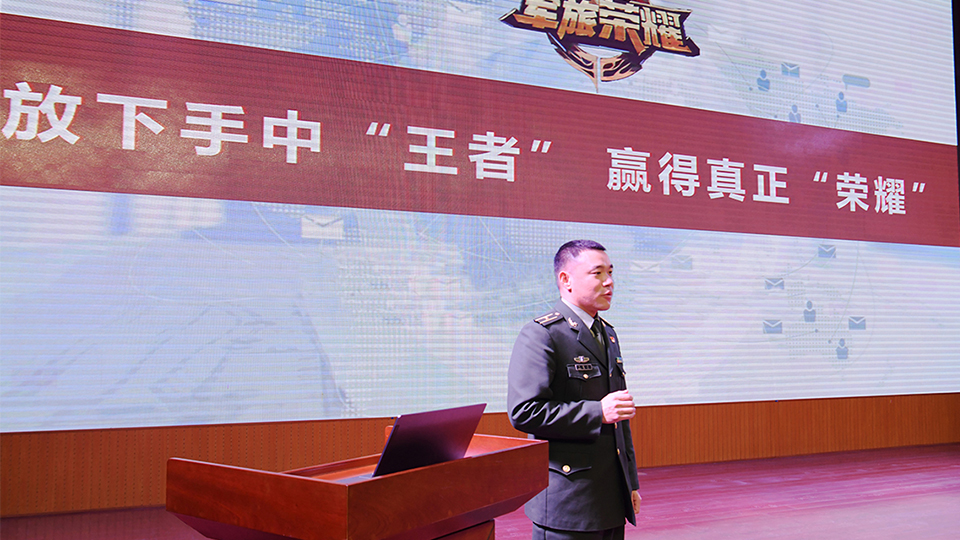 战略支援部队某部政治干部大比武战味浓