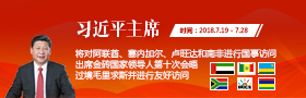 习近平对阿联酋、塞内加尔、卢旺达和南非进行国事访问
