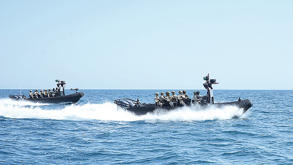 中沙“蓝剑-2025”海军联合训练：携手砺剑 友谊长存