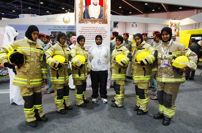 第六届国家安全与防范风险国际展览会在阿布扎