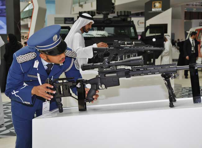 第六届国家安全与防范风险国际展览会在阿布扎